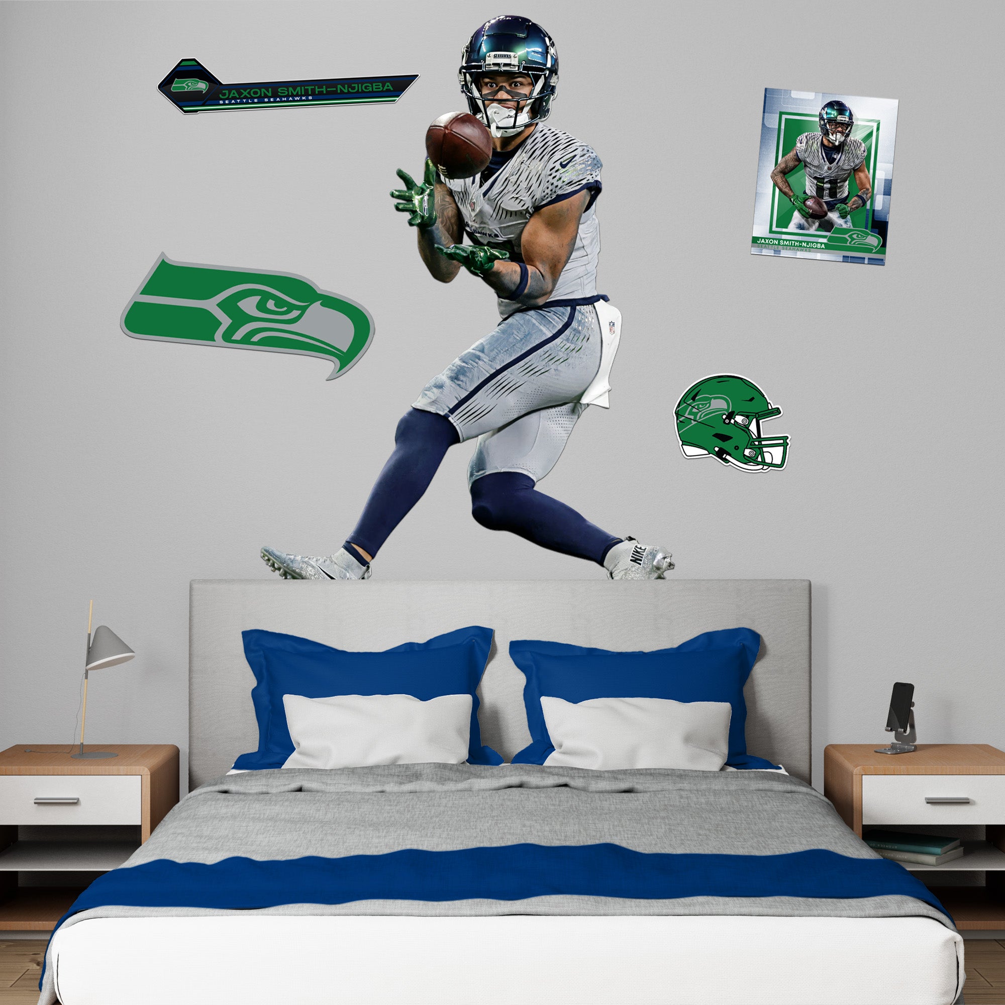 Jaxon Smith-Njigba - RealBig Rivalry Uniform Collection - Official NFL ...