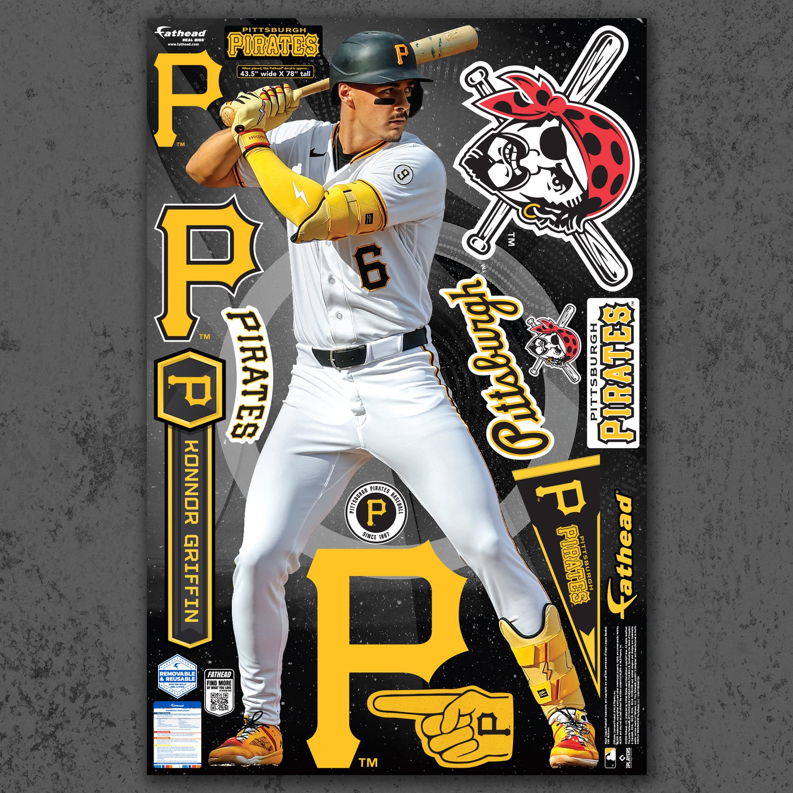 Konnor Griffin - RealBig Collection - Official MLB - Pittsburgh