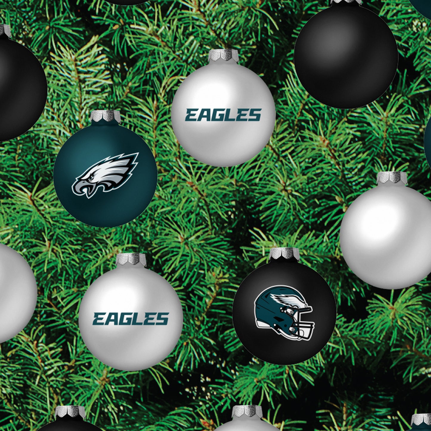 Philadelphia Eagles - Decorate Your Own Christmas Tree - Official NFL - Reusable Vinyl Wall Decals