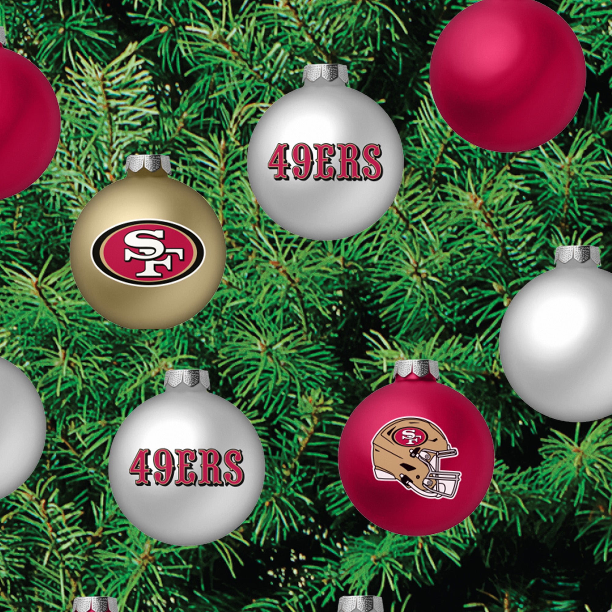 San Francisco 49ers - Decorate Your Own Christmas Tree - Official NFL ...
