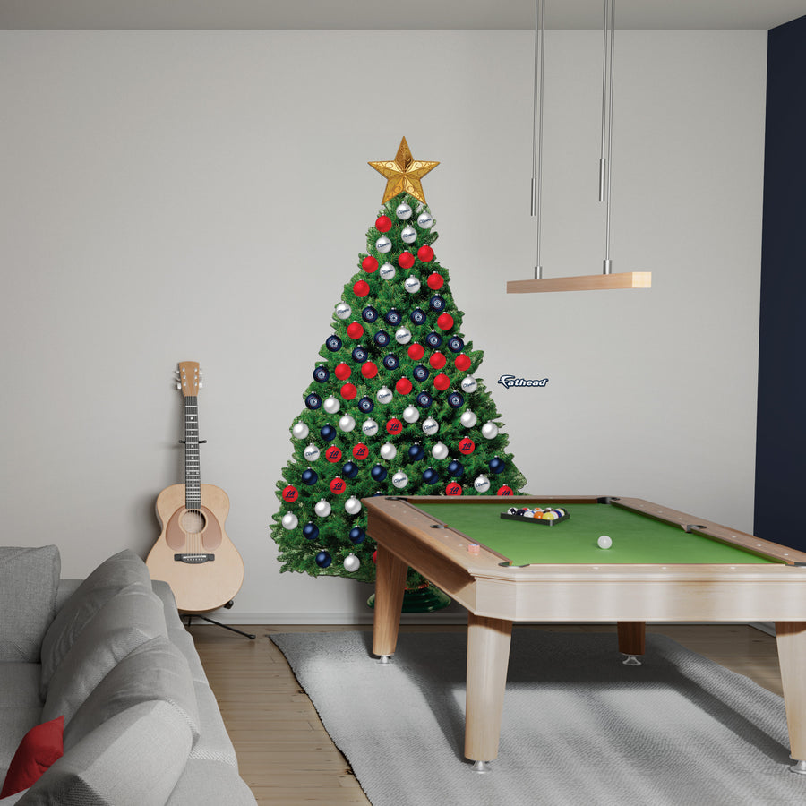 Los Angeles Clippers - Decorate Your Own Christmas Tree - Official NBA - Reusable Vinyl Wall Decals