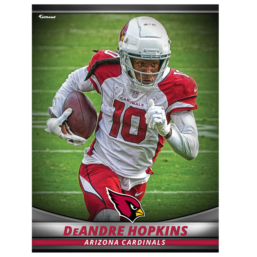 DeAndre Hopkins - GameStars Series - Peel & Stick Poster - Official NFL - Arizona Cardinals - Reusable Vinyl Wall Decal