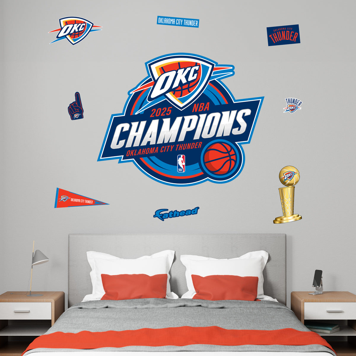 NBA 2025 Champions - RealBig Logo Collection - Official NBA