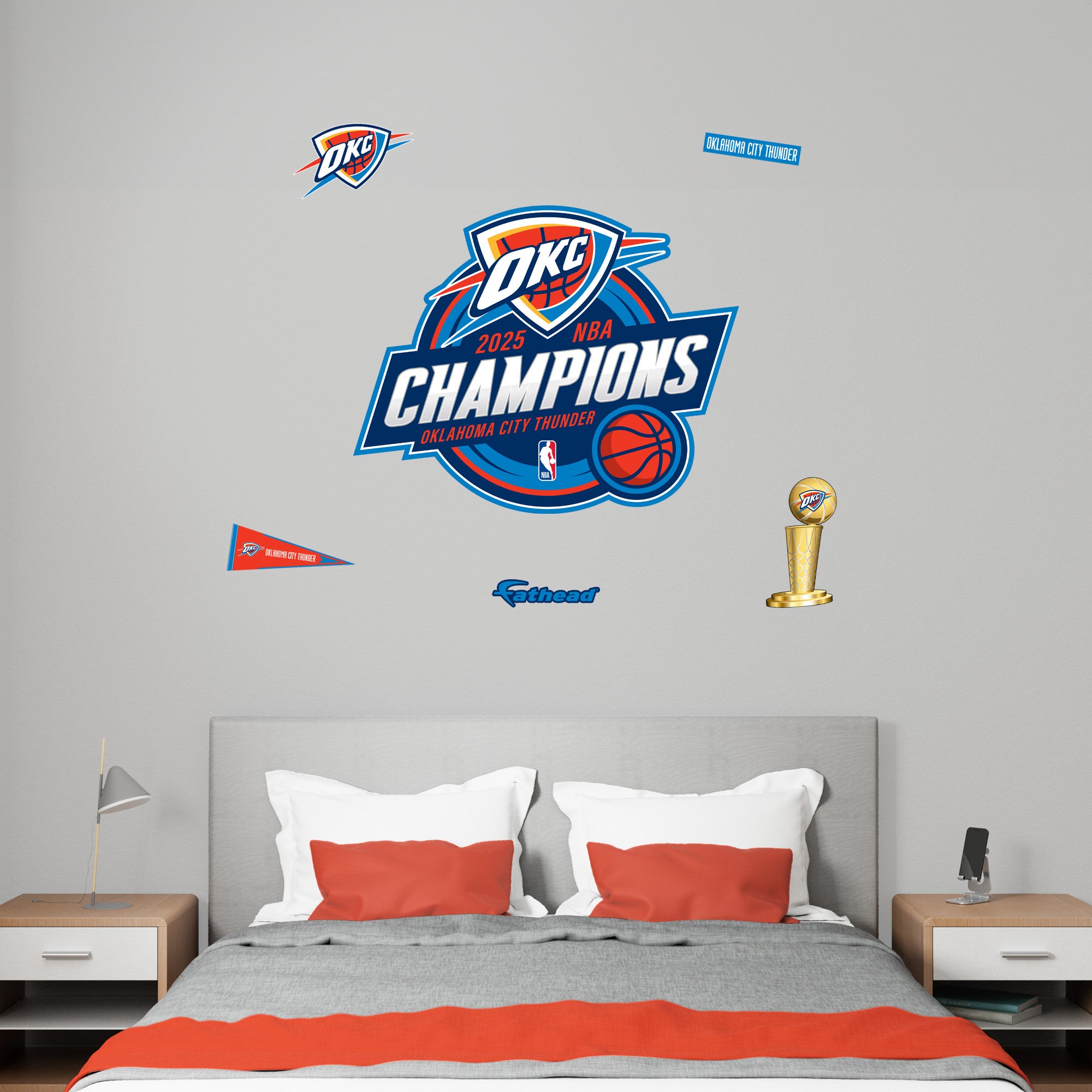 NBA 2025 Champions - RealBig Logo Collection - Official NBA