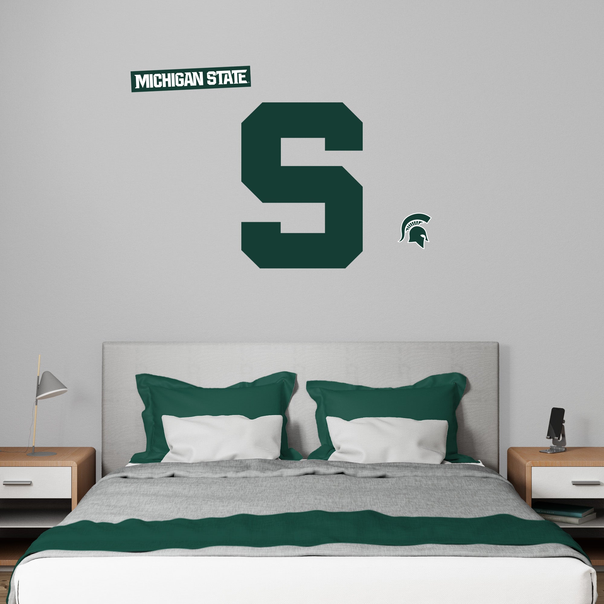 Michigan State Spartans - RealBig Block S Logo Collection - Official N ...