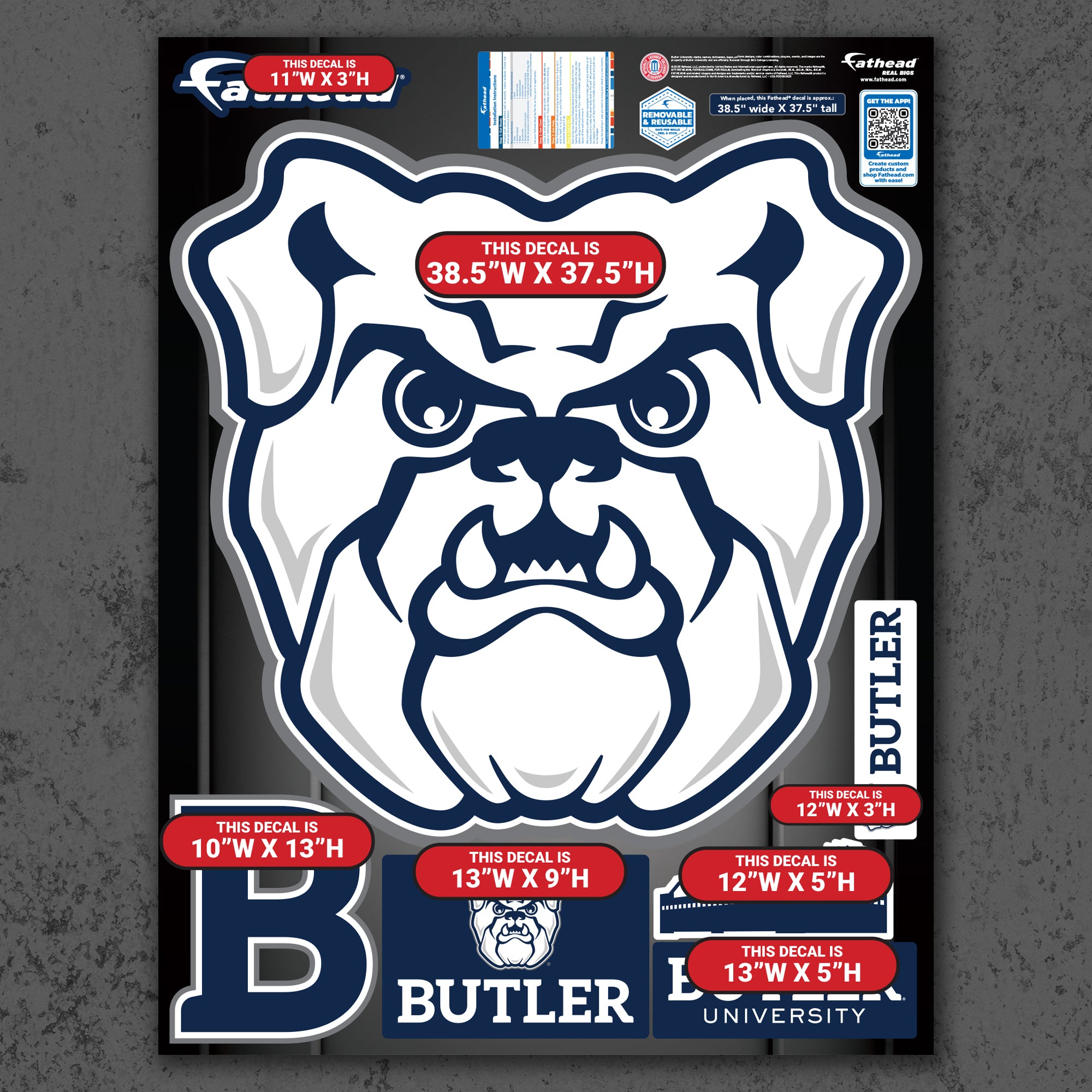 Butler's Rangers Logo Butler Bulldogs - RealBig Logo Collection - Official NCAA - Reusable V ...