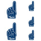 Indianapolis Colts: Foam Finger MINIS - Officially Licensed NFL Removable Adhesive Decal