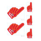 Kansas City Chiefs: Foam Finger MINIS - Officially Licensed NFL Removable Adhesive Decal