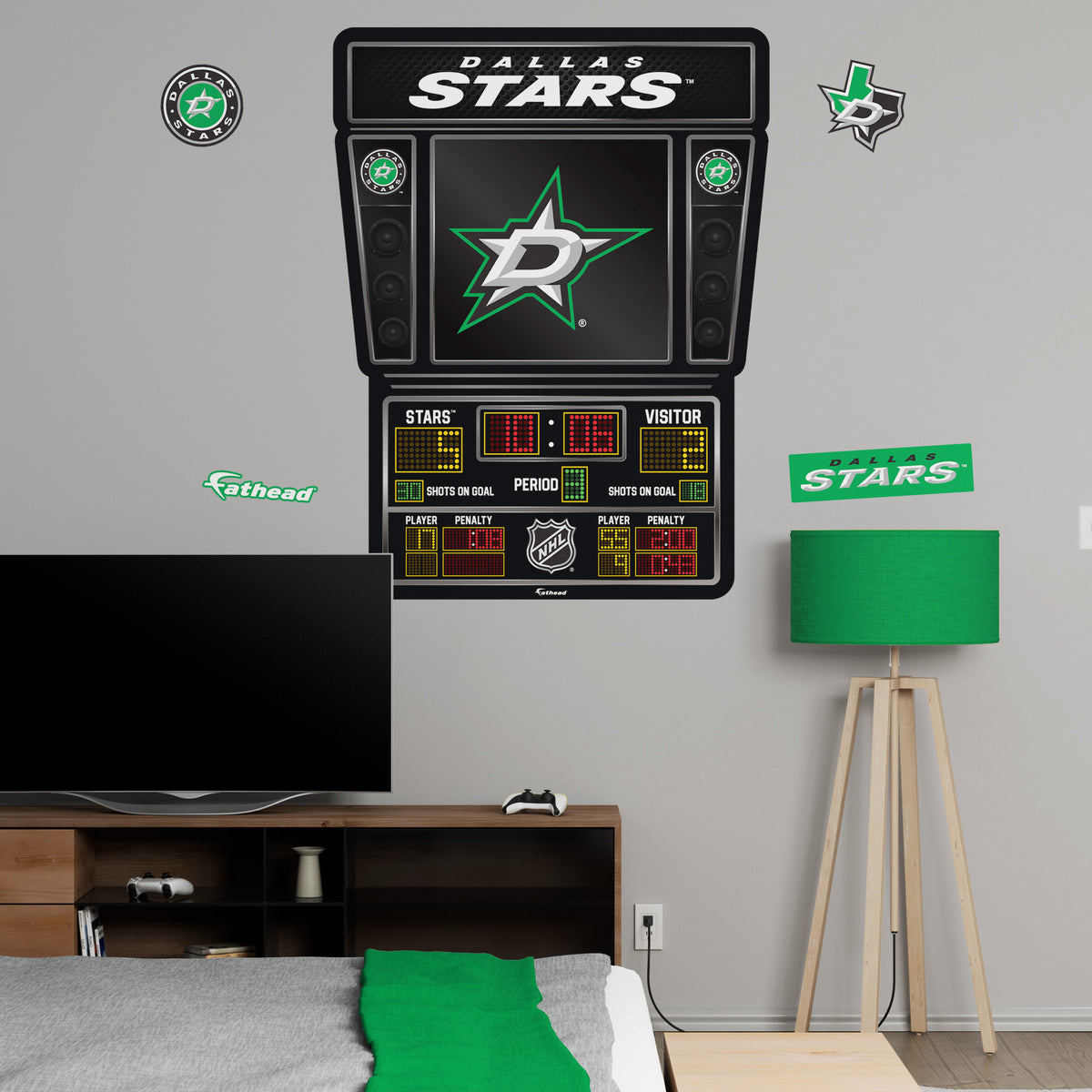 Dallas Stars - RealBig Scoreboard Collection - Official NHL - Reusable ...