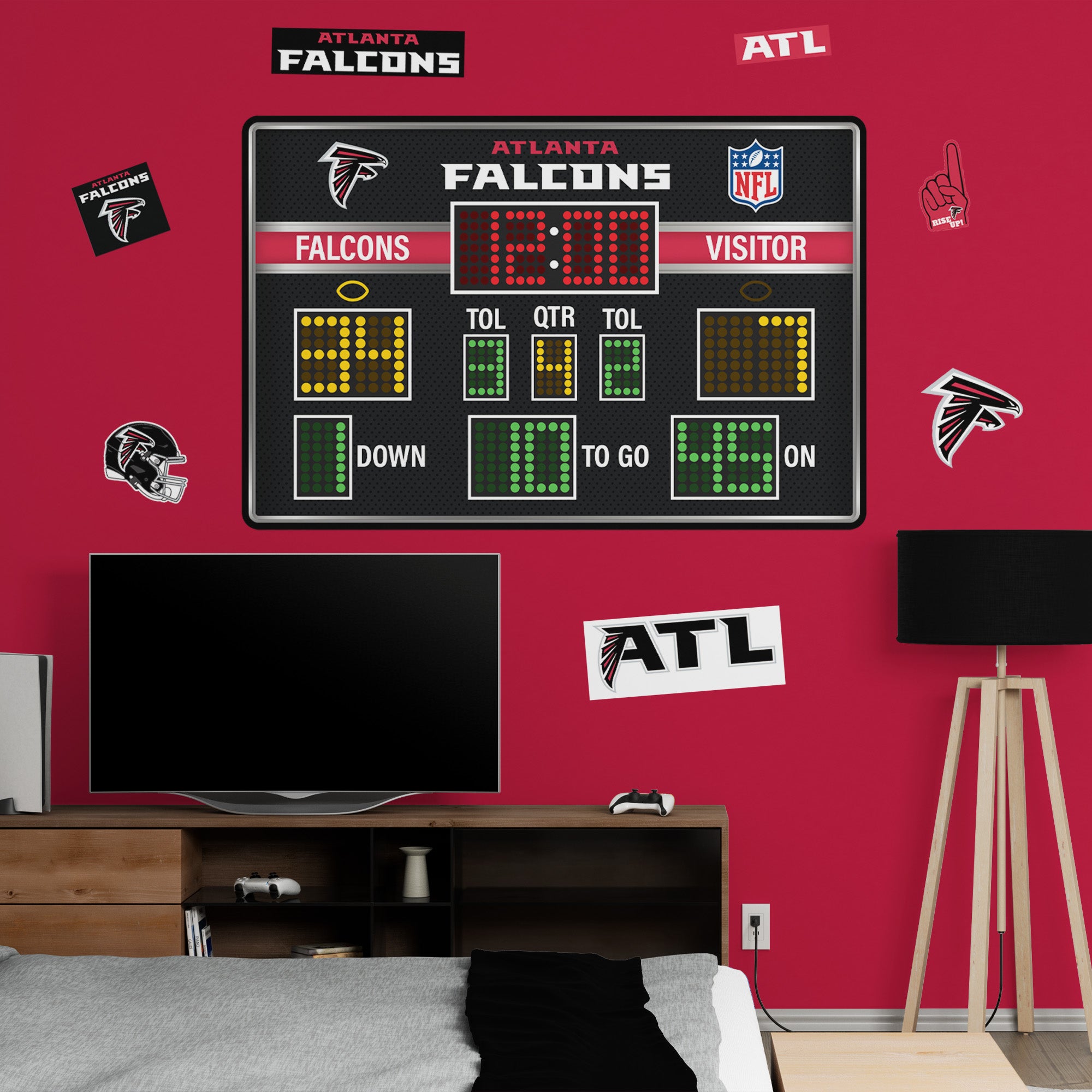 Atlanta Falcons - RealBig Scoreboard Collection - Official NFL - Reusa ...