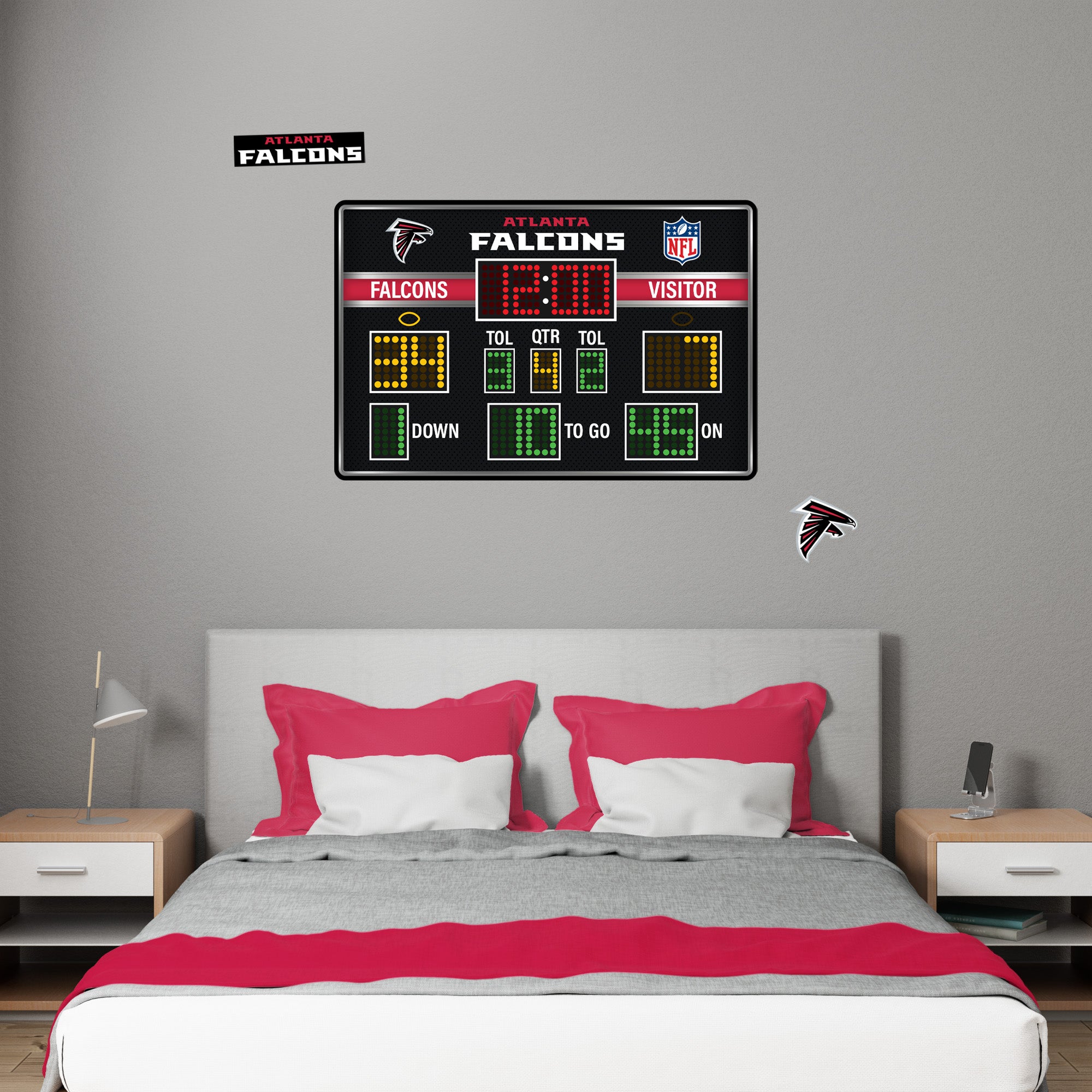 Atlanta Falcons - RealBig Scoreboard Collection - Official NFL - Reusa ...