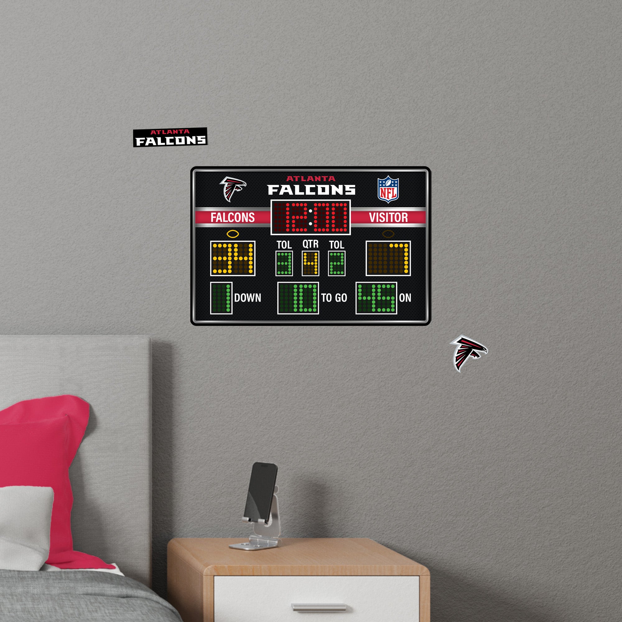 Atlanta Falcons - RealBig Scoreboard Collection - Official NFL - Reusa ...