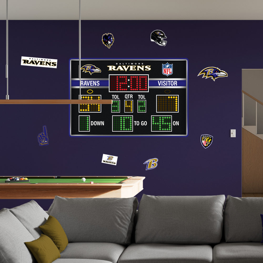 Baltimore Ravens - RealBig Scoreboard Collection - Official NFL - Reus ...