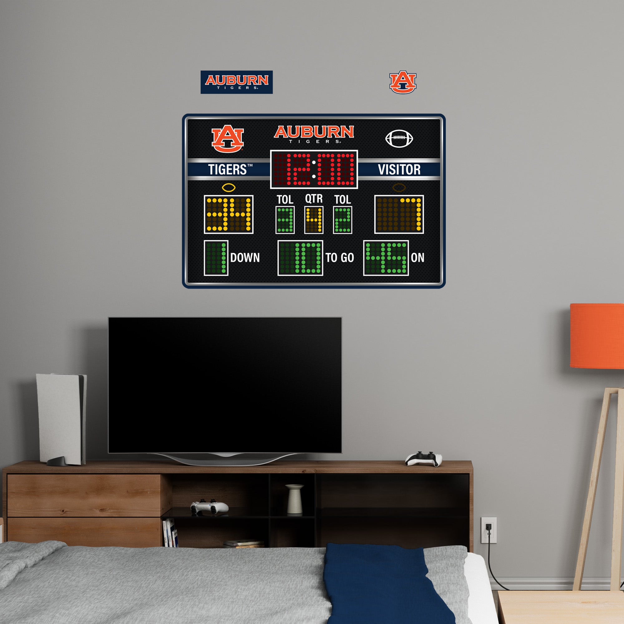 Auburn Tigers - Football Scoreboard Collection - Official NCAA - Reusa ...