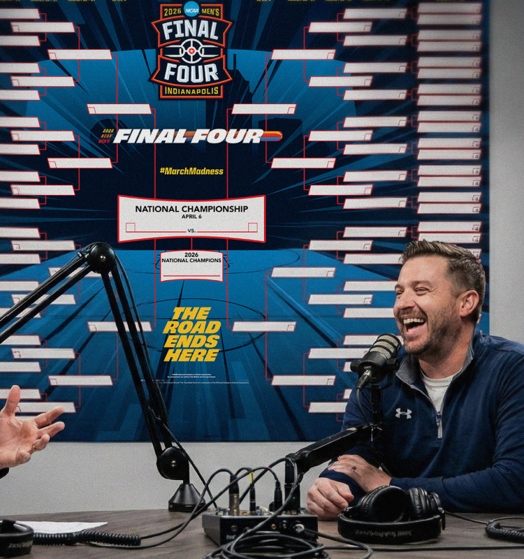 From Studio to Fan Cave. Bracket Backdrops That Pop.