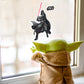 Darth Vader 2 Window Clings        - Officially Licensed Star Wars Removable Window   Static Decal