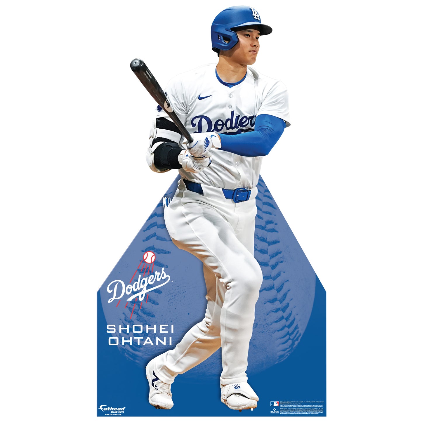 Los Angeles Dodgers: Shohei Ohtani Home  Life-Size   Foam Core Cutout  - Officially Licensed MLB    Stand Out