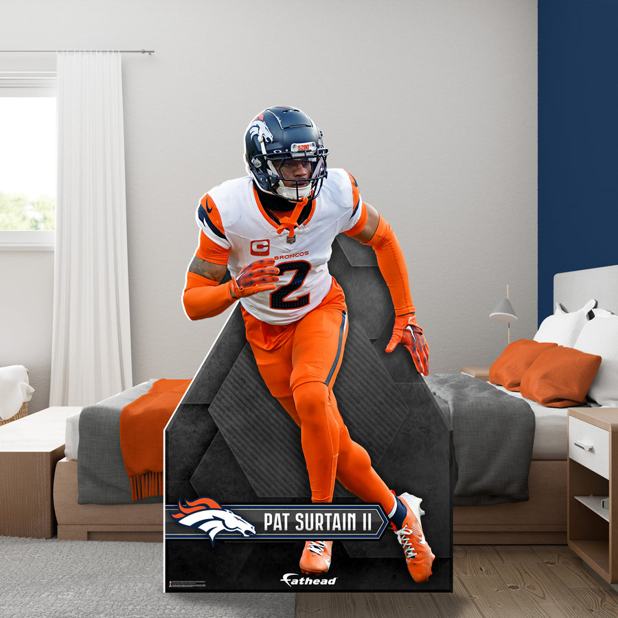 Pat Surtain II - Life-Size Stand Out - Official NFL - Denver Broncos - Foam Core Cutout