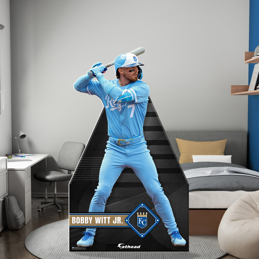 Bobby Witt Jr. - Life-Size Stand Out - Official MLB - Kansas City Royals - Foam Core Cutout
