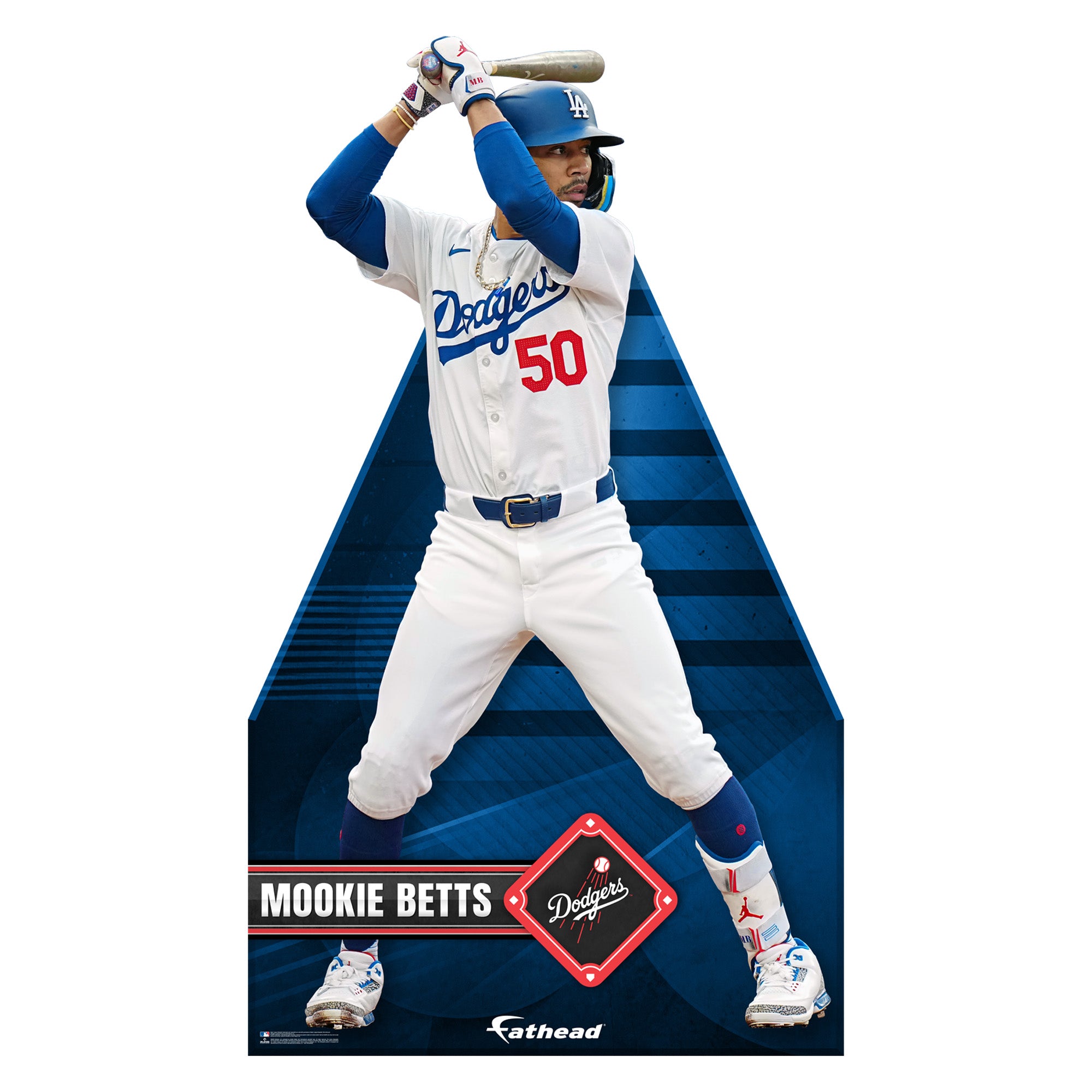 Mookie Betts - Life-Size Stand Out - Official MLB - Los Angeles