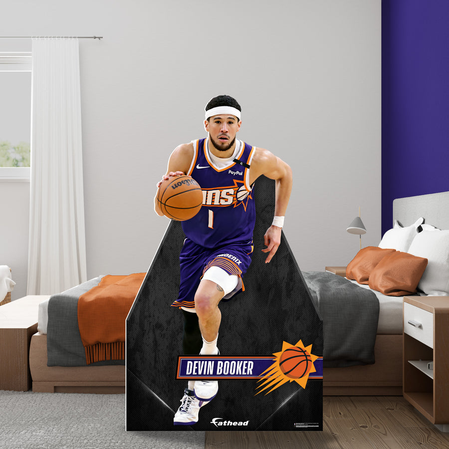 Devin Booker - Life-Size Stand Out - Official NBA - Phoenix Suns - Foam Core Cutout