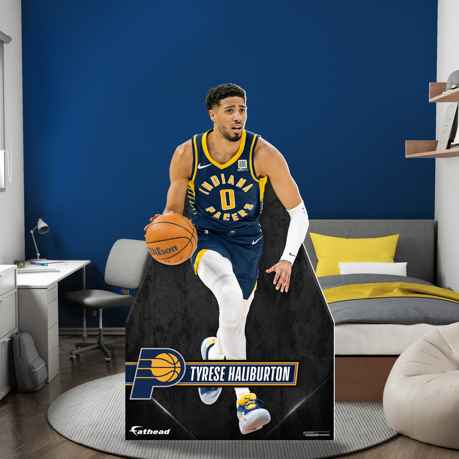 Tyrese Haliburton - Life-Size Stand Out - Official NBA - Indiana Pacers - Foam Core Cutout