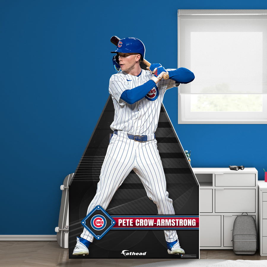 Pete Crow-Armstrong - Life-Size Stand Out - Official MLB - Chicago Cubs - Foam Core Cutout