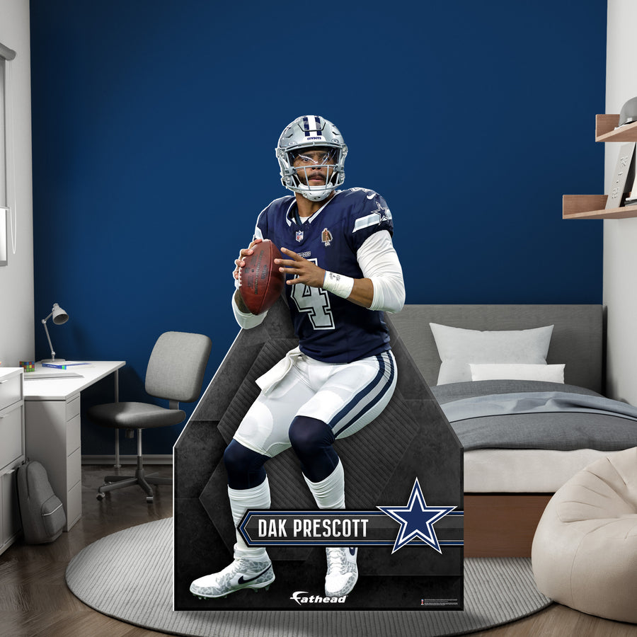 Dak Prescott - Life-Size Stand Out - Official NFL - Dallas Cowboys - Foam Core Cutout