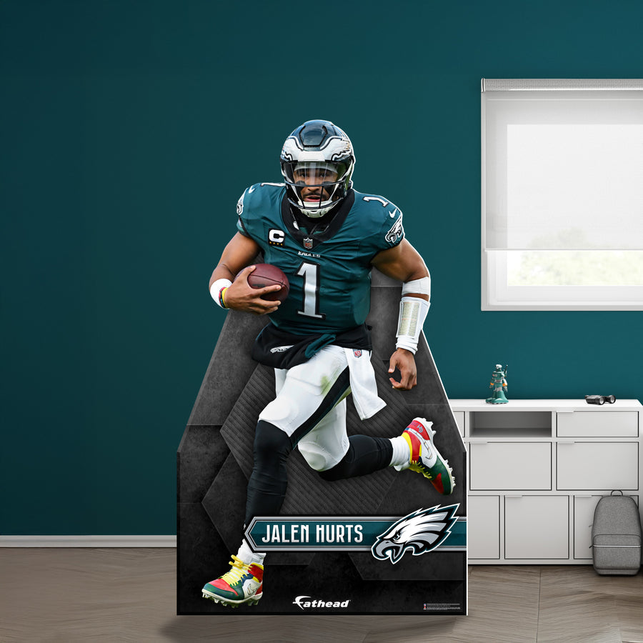 Jalen Hurts - Life-Size Stand Out - Official NFL - Philadelphia Eagles - Foam Core Cutout