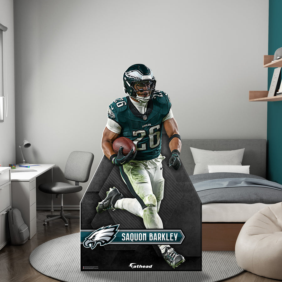 Saquon Barkley - Life-Size Stand Out - Official NFL - Philadelphia Eagles - Foam Core Cutout
