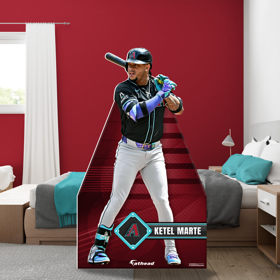 Ketel Marte - Life-Size Stand Out - Official MLB - Arizona Diamondbacks - Foam Core Cutout