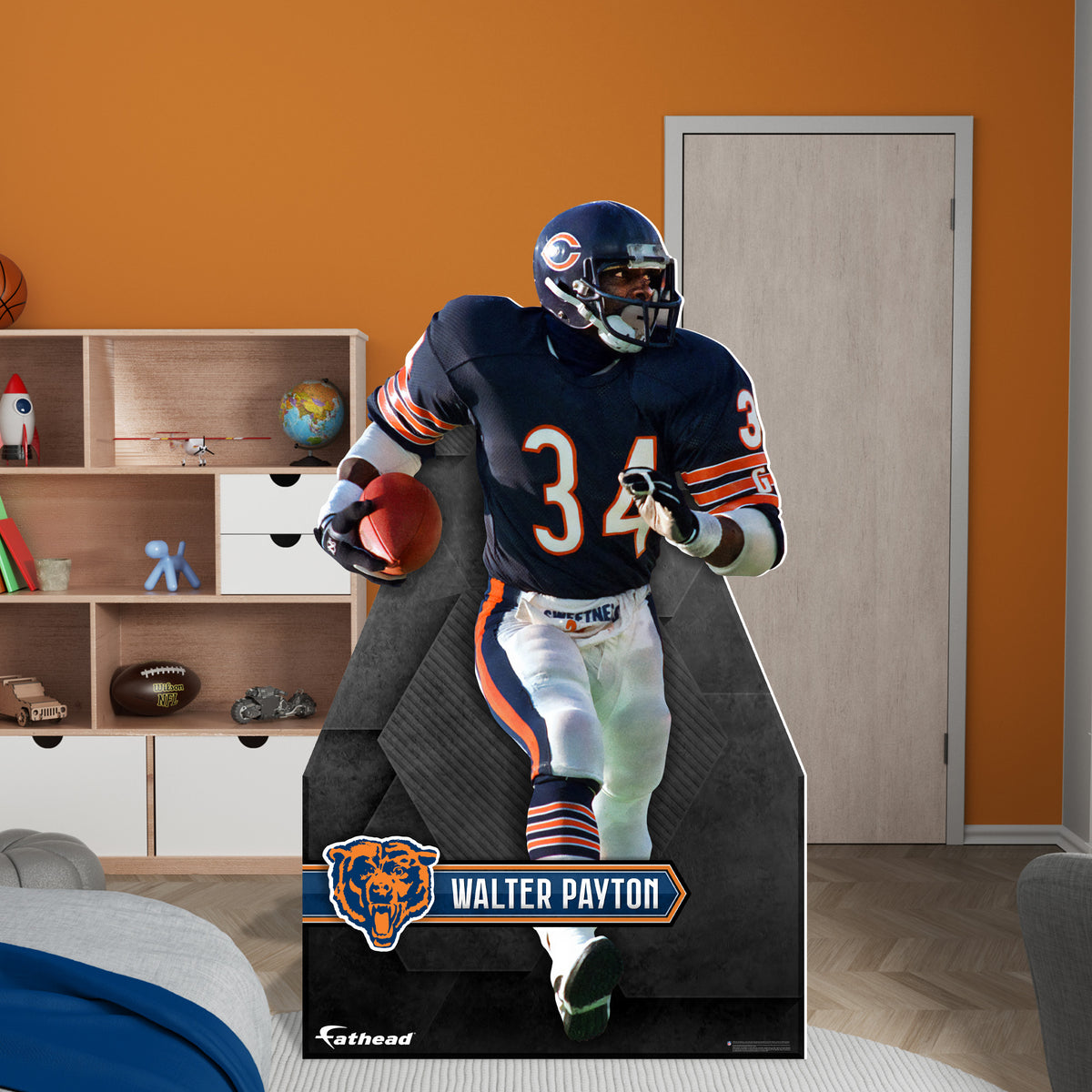 Walter Payton - Life-Size Stand Out - Official NFL - Chicago Bears - F ...