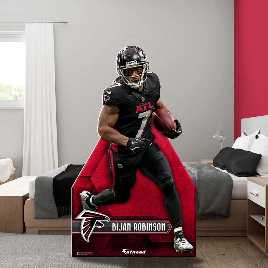 Bijan Robinson - Life-Size Stand Out - Official NFL - Atlanta Falcons - Foam Core Cutout