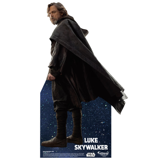 Sequel Trilogy: Luke Skywalker Episode VIII Mini Cardstock Cutout - Officially Licensed Star Wars Stand Out