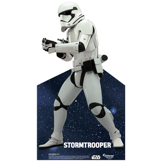 Sequel Trilogy: Stormtrooper Episode IX Mini Cardstock Cutout - Officially Licensed Star Wars Stand Out