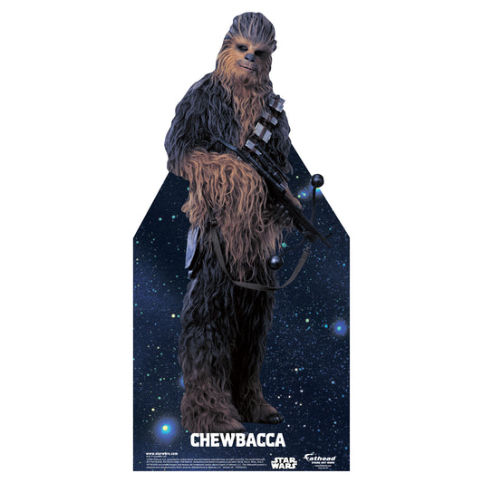 Sequel Trilogy: Chewbacca Episode IX Mini Cardstock Cutout - Officially Licensed Star Wars Stand Out