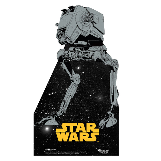 AT-ST Mini Cardstock Cutout - Officially Licensed Star Wars Stand Out
