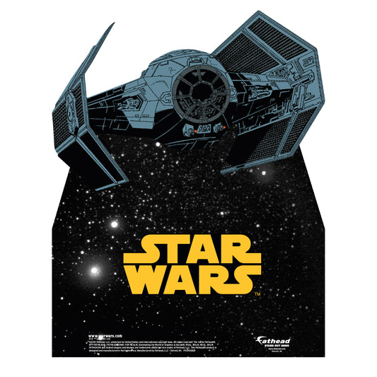 Tie Advanced Mini Cardstock Cutout - Officially Licensed Star Wars Stand Out