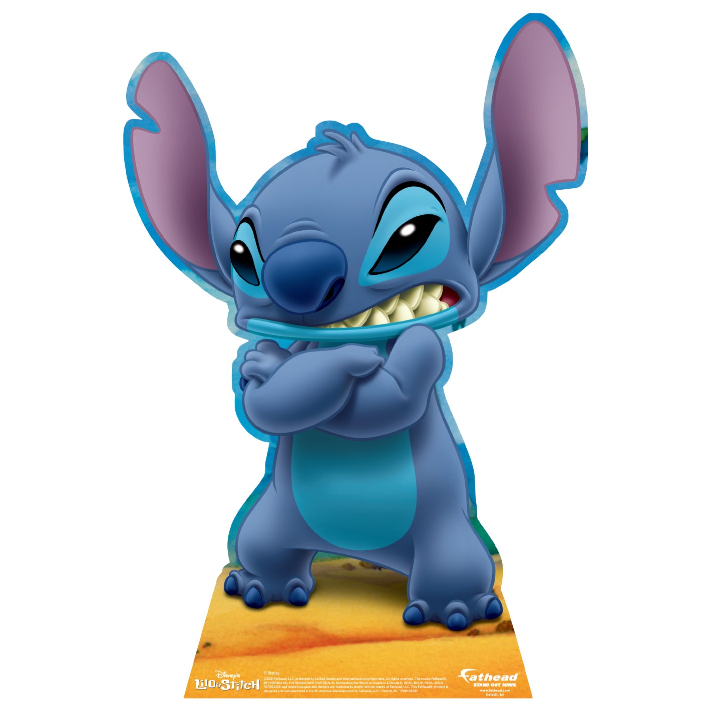 Lilo Stitch Stitch Mini Cardstock Cutout Officially Licensed