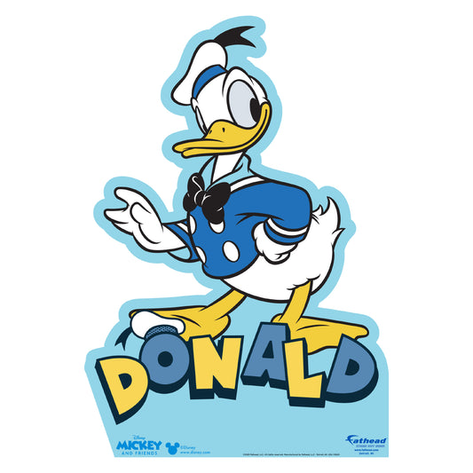 Mickey and Friends: Donald Duck Mini Cardstock Cutout - Officially Licensed Disney Stand Out