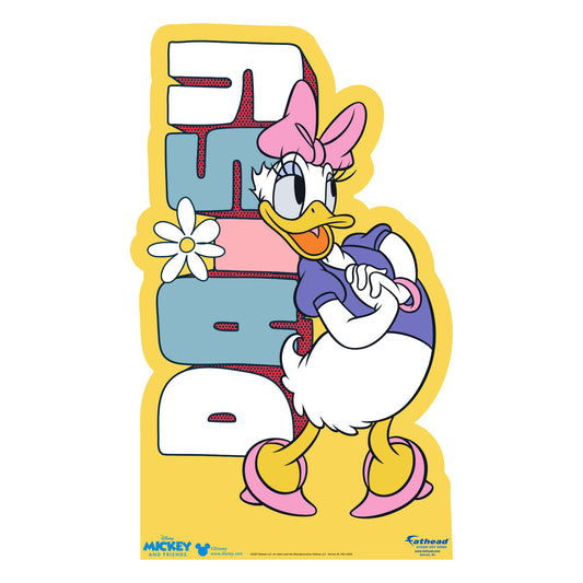 Mickey and Friends: Daisy Duck Mini Cardstock Cutout - Officially Licensed Disney Stand Out