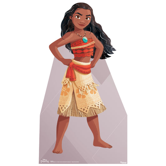 Princesses: Moana Mini Cardstock Cutout - Officially Licensed Disney Stand Out