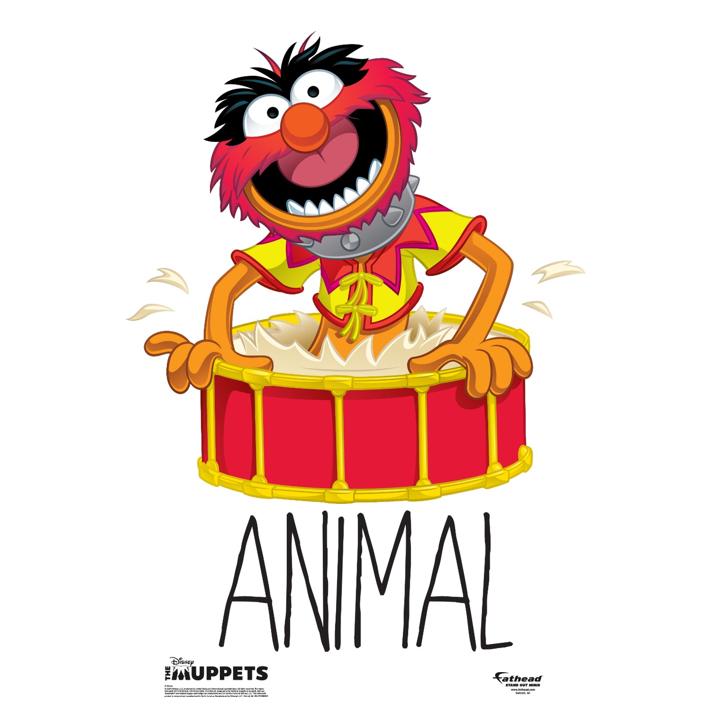 Muppets: Animal Mini Cardstock Cutout - Officially Licensed Disney Stand Out