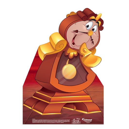 Beauty and the Beast: Cogsworth Mini Cardstock Cutout - Officially Licensed Disney Stand Out