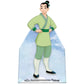Mulan: Mulan Warrior Mini Cardstock Cutout - Officially Licensed Disney Stand Out