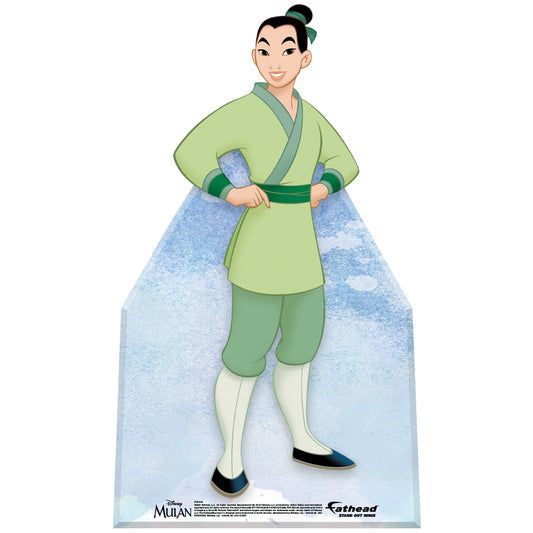 Mulan: Mulan Warrior Mini Cardstock Cutout - Officially Licensed Disney Stand Out