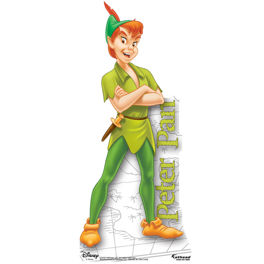 Peter Pan: Peter Pan Mini Cardstock Cutout - Officially Licensed Disney Stand Out