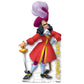 Peter Pan: Captain Hook Mini Cardstock Cutout - Officially Licensed Disney Stand Out