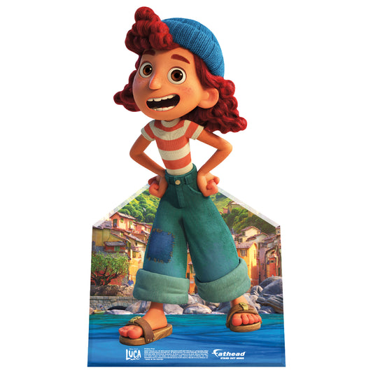 Luca: Guilia Mini Cardstock Cutout - Officially Licensed Disney Stand Out