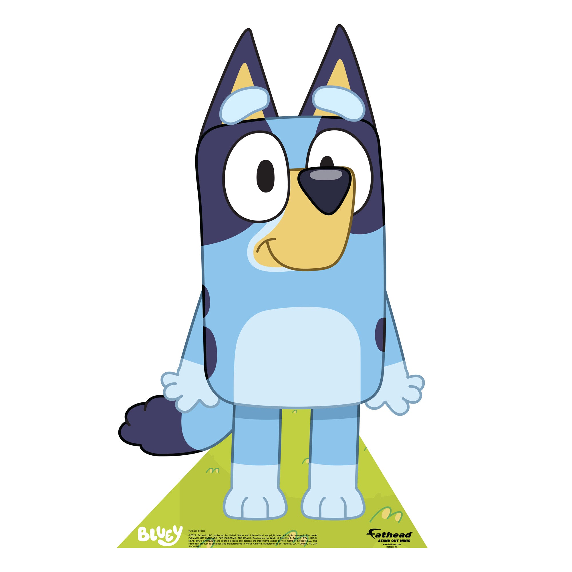 Disney Bluey outlet character stands